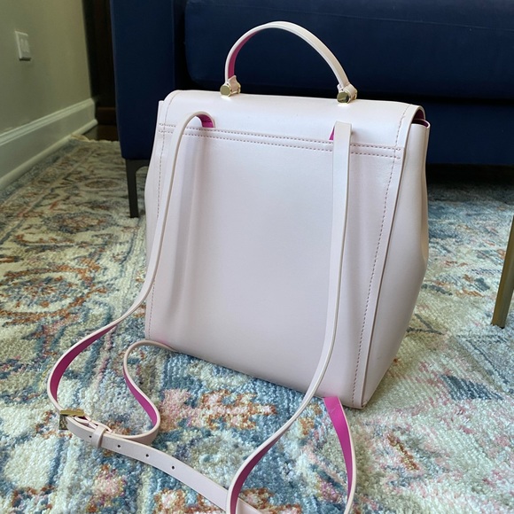 EUC KATE SPADE | Two-tone Leather Backpack - Picture 3 of 8